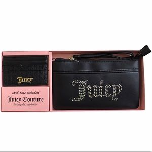 Juicy Couture Wrislet & Card Case NWT